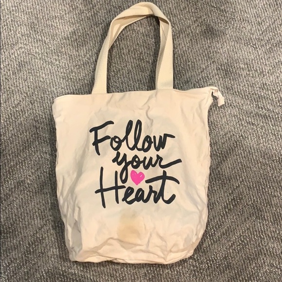 Follow Your Heart Tote - Picture 1 of 3